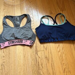 Gaiam & Gymshark Women’s Sports Bra Bundle  SZ: M, EUC